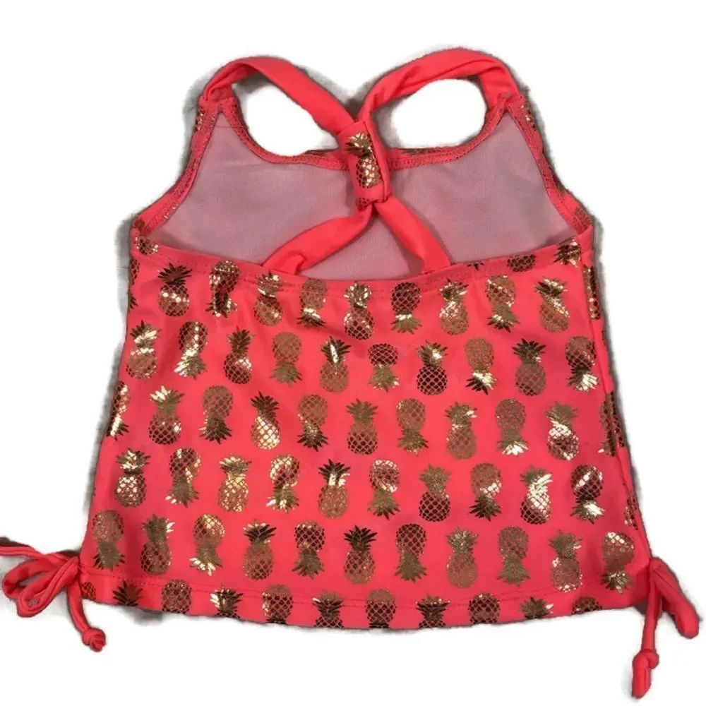 Brand New Pineapple Bikini Top Size‎ 18 MO